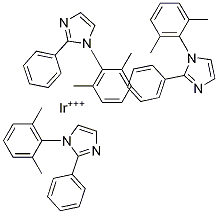 Tris[1-(2,6-dimethylphenyl)-2-phenyl-1H-imidazole]iridium(III)|三[1-(2,6-二甲基苯基)-2-苯基-1H-咪唑]合铱(III)