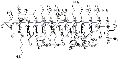 Enfuvirtide Acetate Struktur