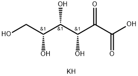 5-ケト-D-グルコン酸カリウム 化学構造式