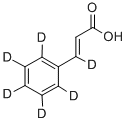 3-苯基-D5-2-丙烯酸-3-D1 结构式