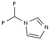 1-(二氟甲基)-1H-咪唑, 91459-68-6, 结构式