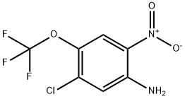5-氯-2-硝基-4-三氟甲氧基苯胺, 914637-23-3, 结构式