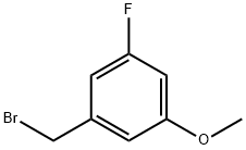3-Fluoro-5-methoxybenzyl bromide Structure