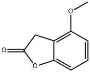 2(3H)-Benzofuranone,  4-methoxy- Structure