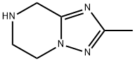 2-METHYL-5,6,7,8-TETRAHYDRO-[1,2,4]TRIAZOLO[1,5-A]PYRAZINE Struktur