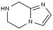 5,6,7,8-四氢咪唑[1,2-A]吡嗪,91476-80-1,结构式
