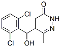 5-((2',6'-dichlorophenyl)hydroxymethyl)-6-methyl-4,5-dihydro(2H)-3-pyridazinone Structure