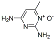 2,4-Pyrimidinediamine, 6-methyl-, 1-oxide (9CI)|