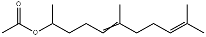 [(5E)-6,10-dimethylundeca-5,9-dien-2-yl] acetate Structure