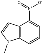 1-METHYL-4-NITRO-1H-INDOLE Struktur