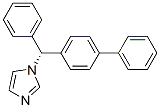 (R)-1-([1,1'-联苯基]-4-基(苯基)甲基)-1H-咪唑 结构式