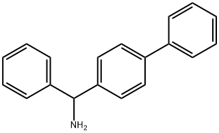 ALPHA-(4-联苯基)苄胺, 91487-88-6, 结构式