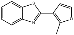 Benzothiazole, 2-(2-methyl-3-furyl)- (7CI) 结构式