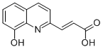 3-(8-HYDROXY-QUINOLIN-2-YL)-ACRYLIC ACID 结构式