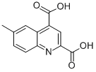 6-METHYLQUINOLINE-2,4-DICARBOXYLIC ACID Structure