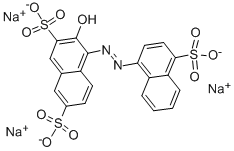 酸性红 27 结构式