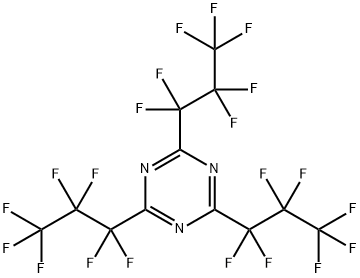 2,4,6-Tris(heptafluorpropyl)-1,3,5-triazin