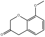 8-甲氧基-3-二氢色原酮 结构式