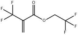 Trifluoroethylα-(trifluoromethyl)acrylate Structure