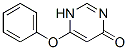 4(1H)-Pyrimidinone, 6-phenoxy- (9CI) 结构式