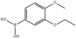 3-エトキシ-4-メトキシフェニルボロン酸 化学構造式