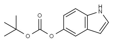 5-indolyl tert-butyl carbonate Structure