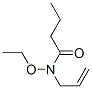 Butanamide,  N-ethoxy-N-2-propenyl-  (9CI) 结构式