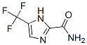 5-(三氟甲基)-1H-咪唑-2-甲酰胺 结构式