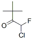 2-Butanone,  1-chloro-1-fluoro-3,3-dimethyl- 结构式