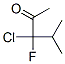 2-Pentanone,  3-chloro-3-fluoro-4-methyl- 化学構造式