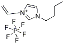 1-乙烯基-3-丁基咪唑六氟磷酸盐,915358-85-9,结构式