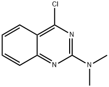 (4-氯喹唑啉-2-基)-N,N-二甲基甲酰胺, 91539-82-1, 结构式