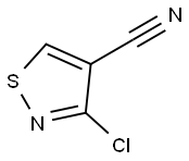 3-chloroisothiazole-4-carbonitrile Structure
