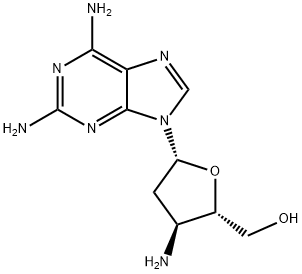 2, 3''-DIAMINO-2'', 3''-DIDEOXYADENOSINE (3''-AMINO-2'', 3''-DIDEOXY-2, 6-DIAMINOPURINERIBOSIDE)