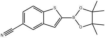 915402-11-8 5-CYANOBENZO[B]THIOPHEN-2-YLBORONIC ACID PINACOL ESTER