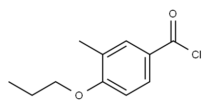 m-Toluoyl chloride, 4-propoxy- (7CI) Structure