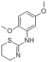 (5,6-DIHYDRO-4H-[1,3]THIAZIN-2-YL)-(2,5-DIMETHOXY-PHENYL)-AMINE Structure