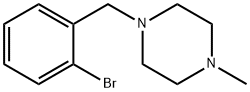 1-(3-Bromobenzyl)-4-methylpiperazine Struktur