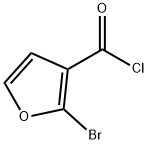 2-Bromo-3-furoyl chloride Struktur
