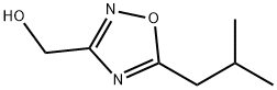 (5-イソブチル-1,2,4-オキサジアゾール-3-イル)メタノール 化学構造式