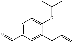 3-烯丙基-4-异丙氧基苯甲醛, 915920-48-8, 结构式