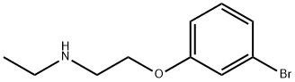 [2-(3-BROMOPHENOXY)ETHYL]ETHYLAMINE HYDROCHLORIDE Struktur