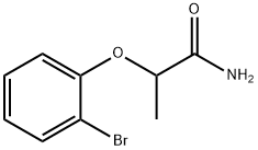 2-(2-bromophenoxy)propanamide Struktur