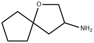 1-オキサスピロ[4.4]ノン-3-イルアミン 化学構造式