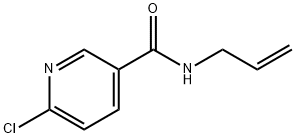 N-allyl-6-chloronicotinamide Struktur