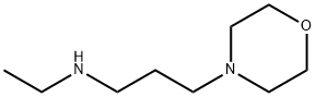 N-エチル-3-(4-モルホリニル)-1-プロパンアミン 化学構造式