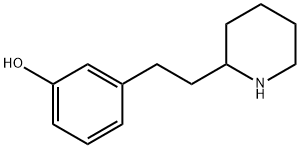 3-(2-(哌啶-2-基)乙基)苯酚, 915921-63-0, 结构式