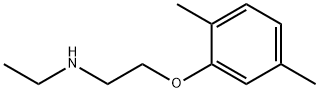 2-(2,5-二甲基苯氧基)-N-乙基乙胺, 915921-73-2, 结构式