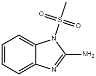 1-(甲基磺酰基)-1,3-二氢-2H-苯并[D]咪唑-2-亚胺,915922-50-8,结构式