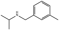 N-(3-メチルベンジル)プロパン-2-アミン塩酸塩 化学構造式